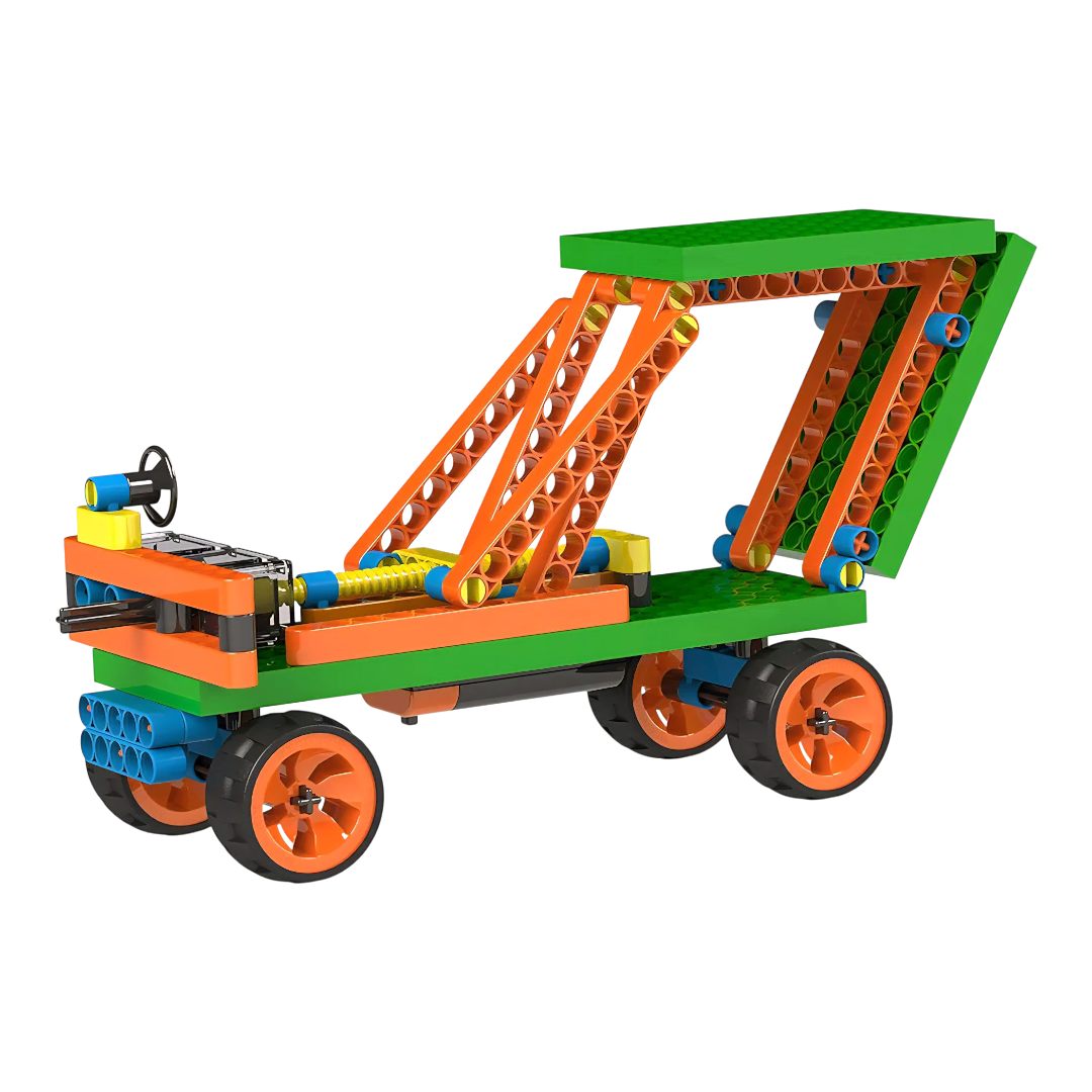 BLIX Power Screw – Robotics & STEM Building Kit for Kids (7-in-1 Motorized Models)