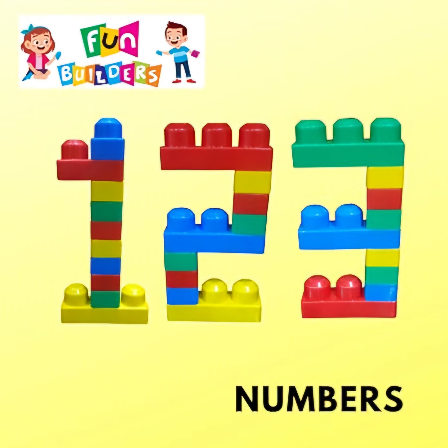 Fun Builders Blocks – 35-Piece Creative Building Set for Kids