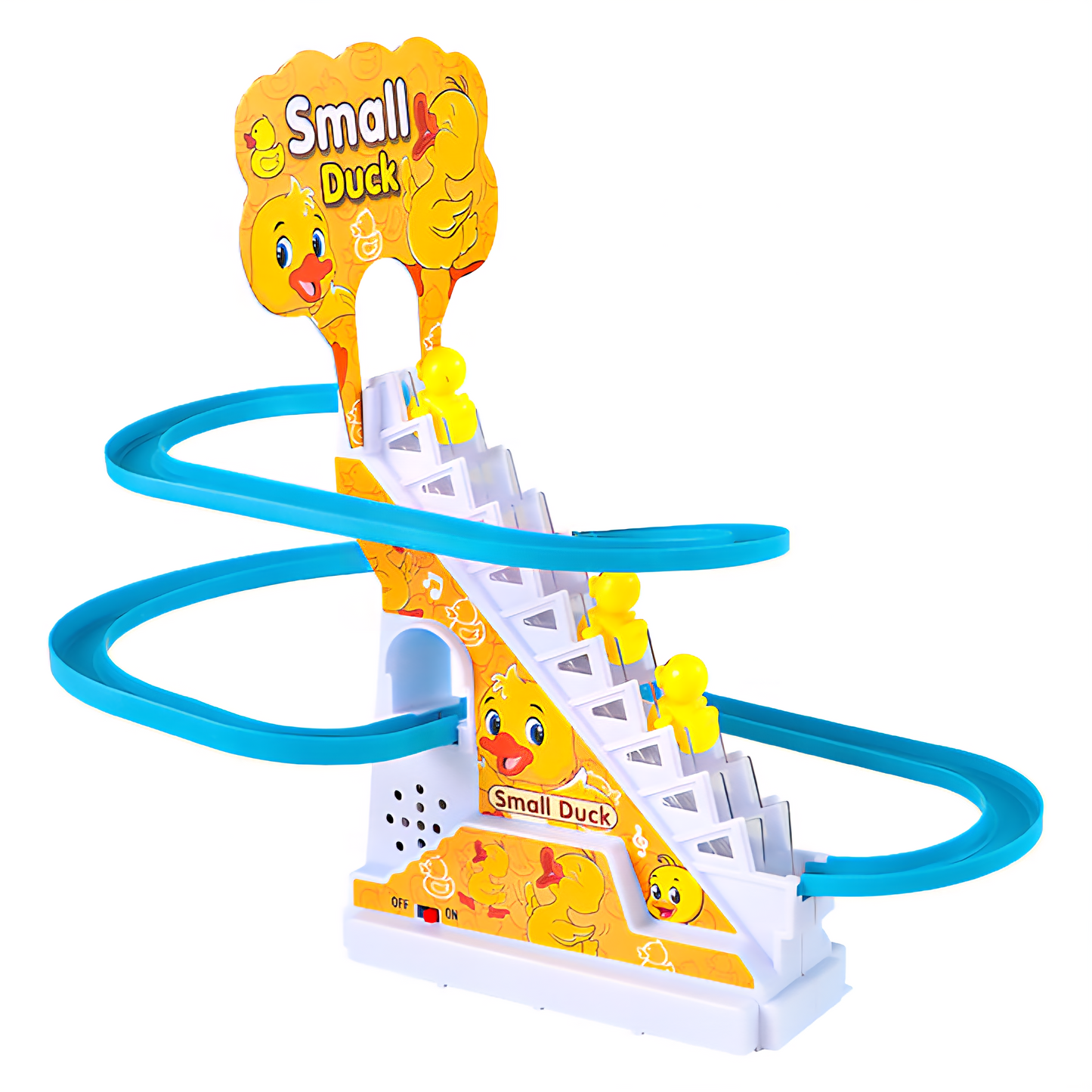 Duck Track Battery-Operated Musical Toy | Lights, Movement & Sound | Early Learning Toy for Toddlers | Sold by ToyBuddy