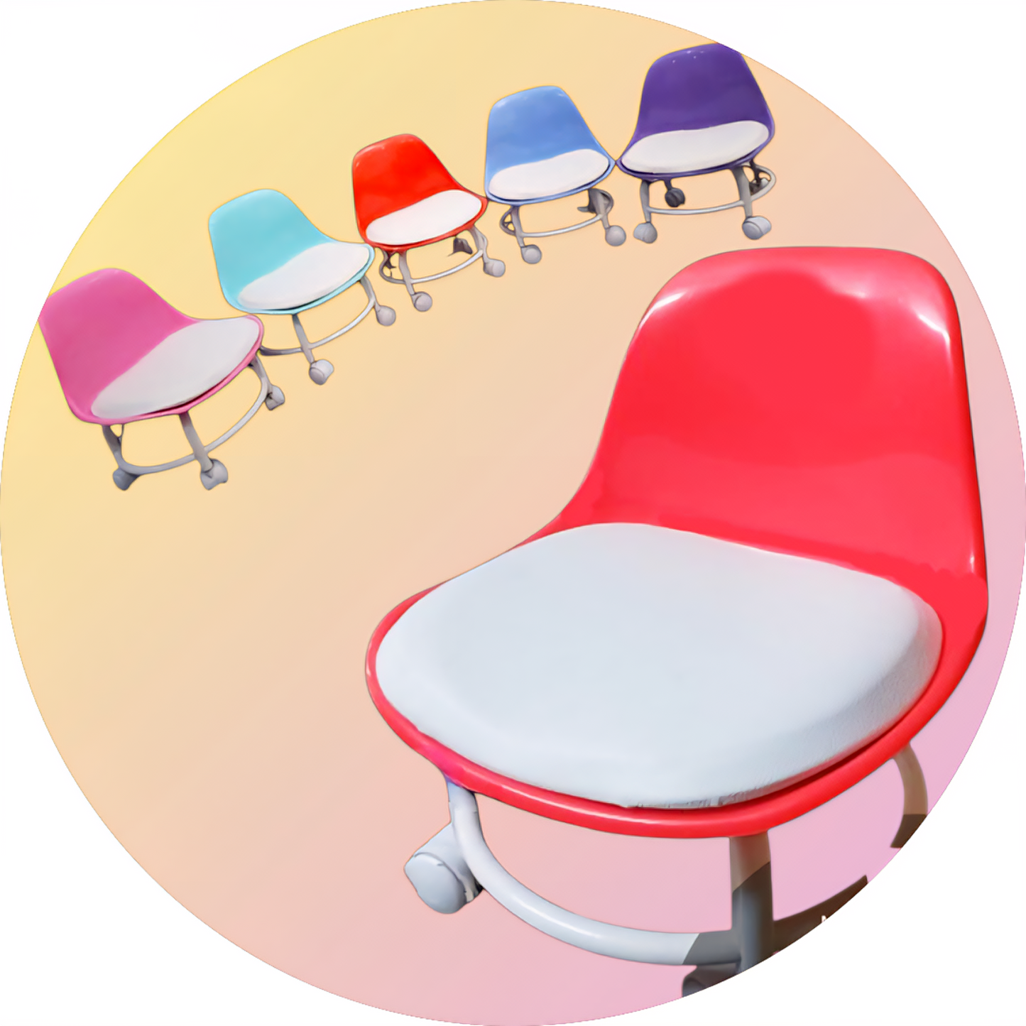 Roll Into Playtime: Comfy 360° Swivel Baby Wheel Chair