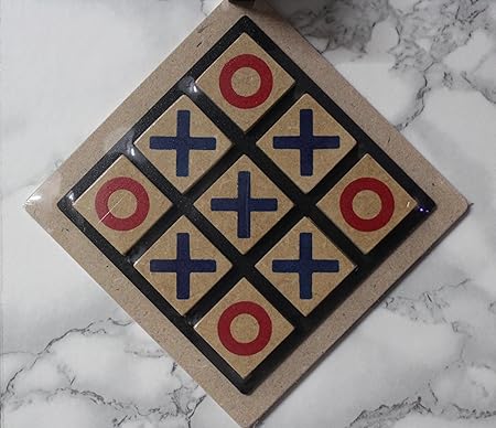 Tic Tac Toe – Classic Zero Cross Game in a Durable, Eco-Friendly Design!