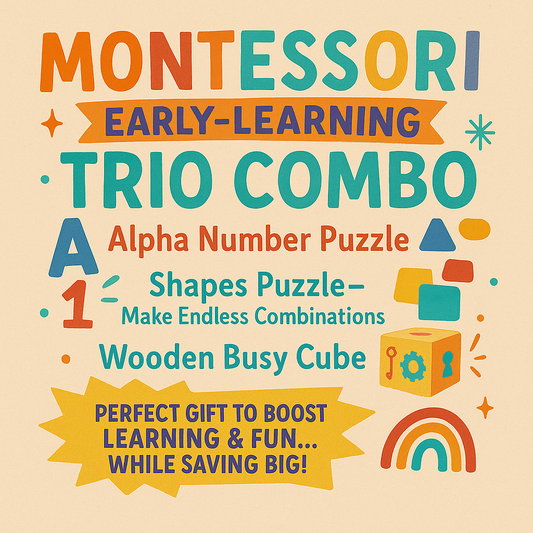 Montessori Early-Learning Trio Combo Set