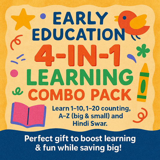Early Education 4-in-1 Learning Combo Pack