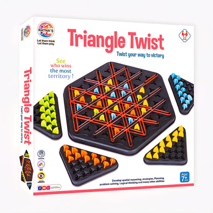 TRIANGLE TWIST – TRIGGLE by Ratna – Fidget Puzzle Toy for Kids & Adults | Sold by ToyBuddy