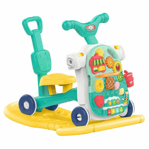 5-in-1 Multi-Functional Baby Walker – Activity, Ride-On & Learning Center