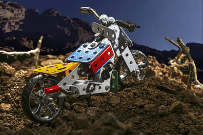 Mechanix Motor Bike – DIY STEM Construction Kit for Kids (Ages 7+)
