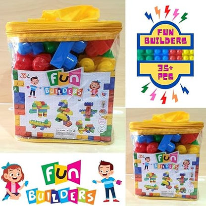 Busy Builders Blocks Bundle Combo Set