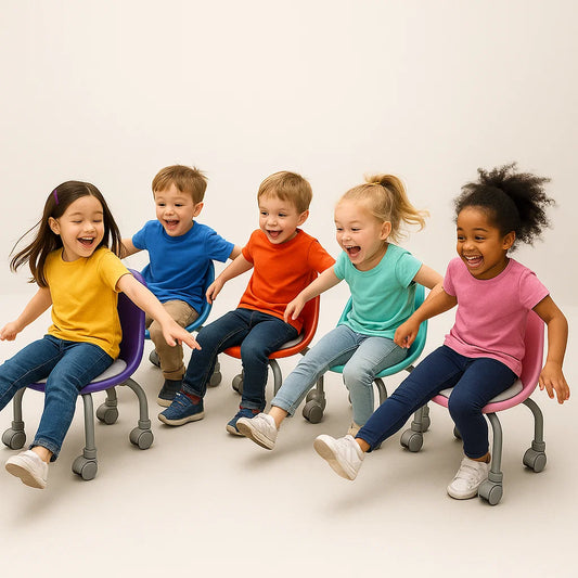 Roll Into Playtime: Comfy 360° Swivel Baby Wheel Chair