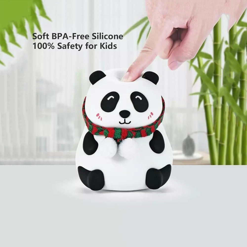 Panda Night Lamp – USB Rechargeable Decorative Light with Gesture Control