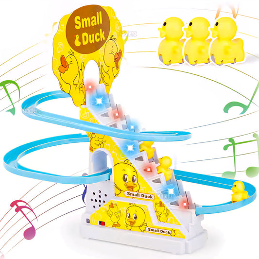 Duck Track Battery-Operated Musical Toy | Lights, Movement & Sound | Early Learning Toy for Toddlers | Sold by ToyBuddy