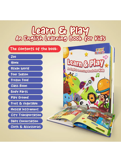 Learn and Play – English Interactive Learning Book for Kids